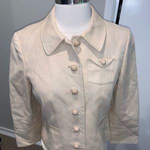 Ann Taylor petite size 4 linen jacket